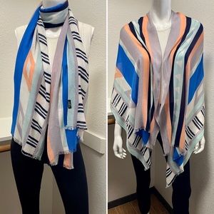 J.Crew • Tribal Pattern lightweight scarf/wrap